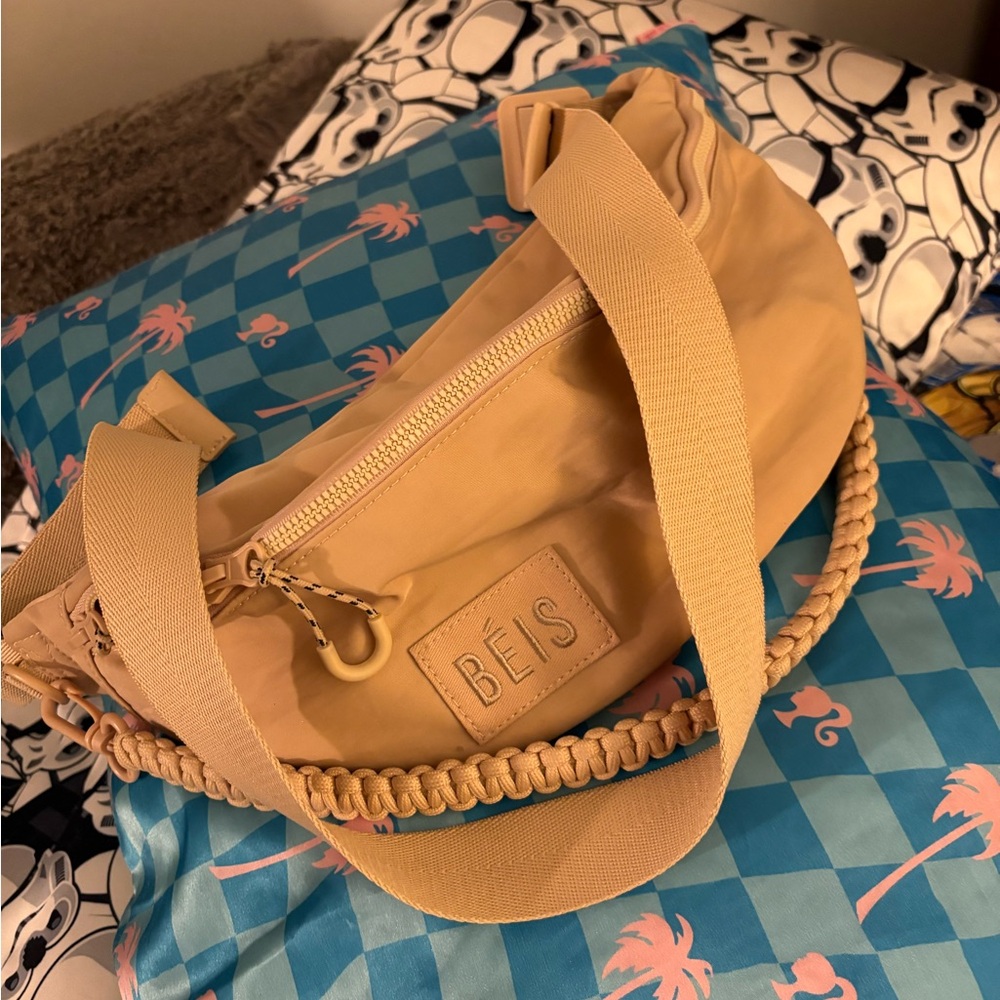 BEIS Beige sport crossbody